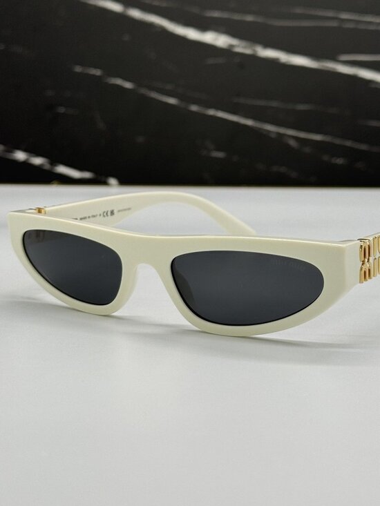 NEW MIU MIU MU07ZS 1425S0 SUNGLASSES WHITE WOMEN MU 07ZS 1425S0, SMU 07Z 1425S0 main image 10